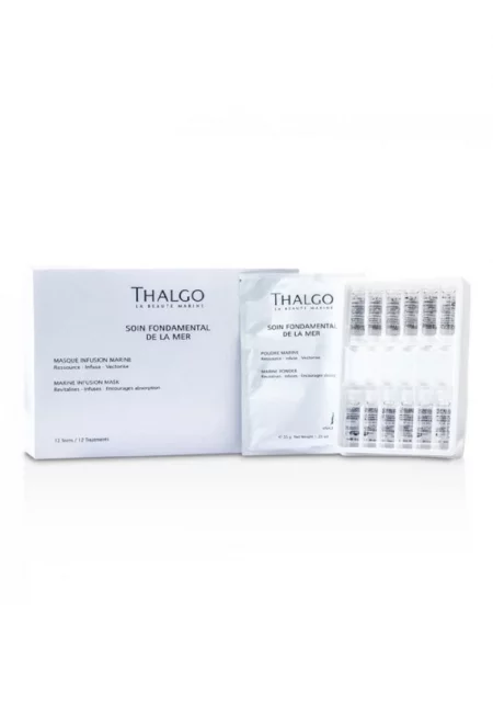 Терапия за лице  Oligo Marine - Маска на прах Oligo Marine - Морска - Инфузионна - 12 х 35 г/12 х 5 мл