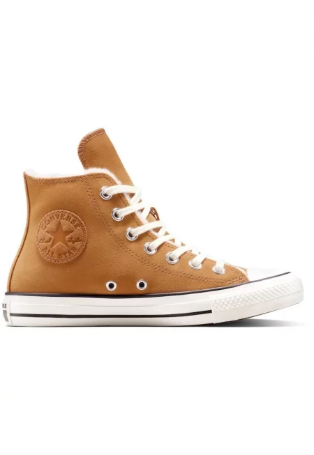 Унисекс кецове  Chuck Taylor All Star Cozy Suede - Кафяв