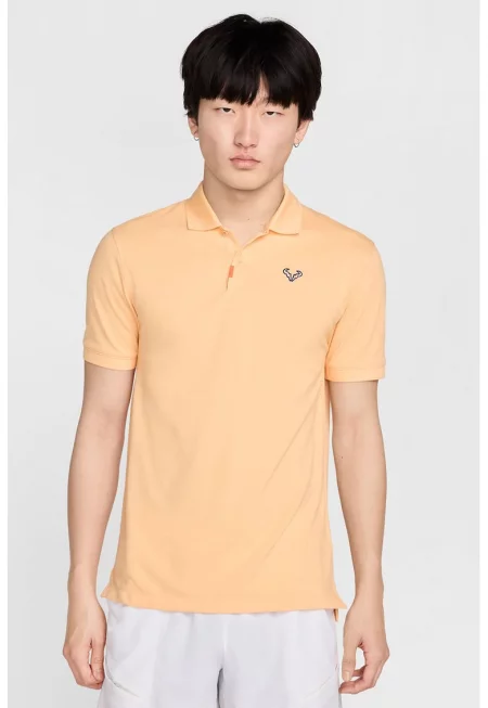 Вталена тениска за тенис Dri-Fit Rafa с яка