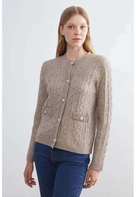 Жилетка с плетка осморка