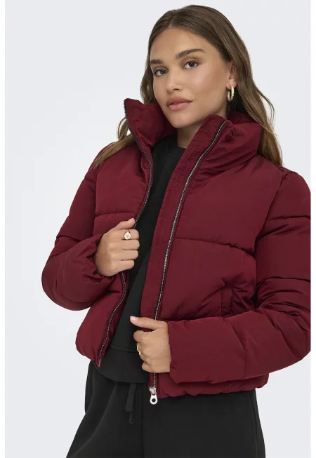 Зимно пухено яке Dolly с висока яка