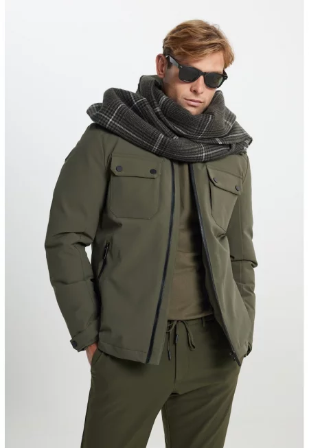 Зимно яке с качулка - Каки