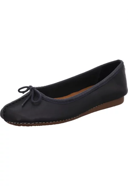 Балеринки  FRECKLE ICE - кожа/гума - Тъмносин