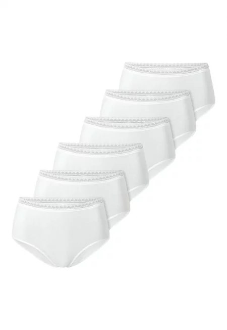 Бикини - 6 чифта - Бял