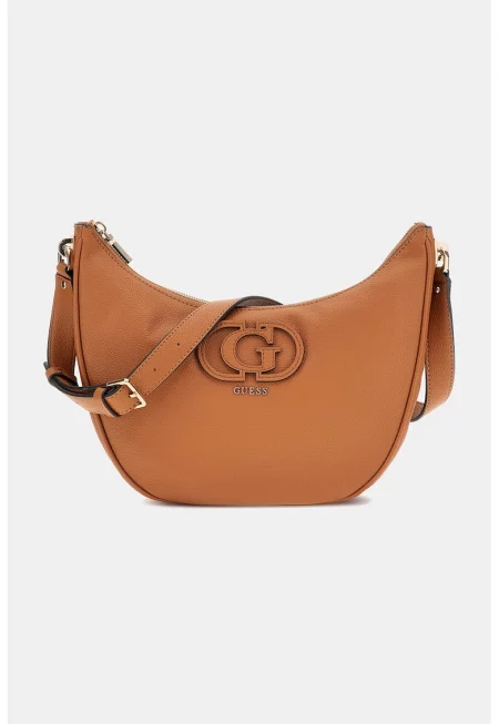 Чанта през рамо от еко кожа - Мандарина