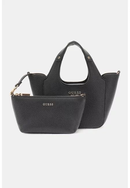 Чанта с вътрешен несесер - Антрацитно сиво