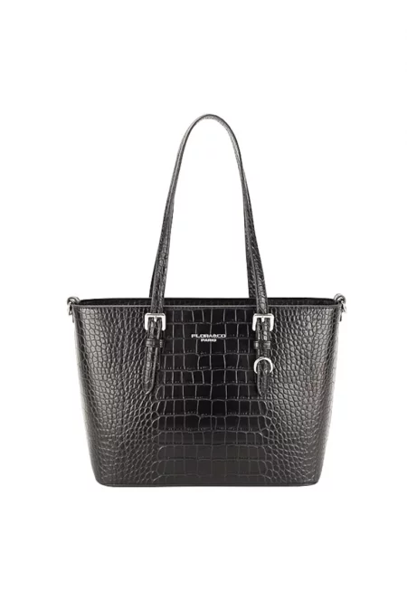 Черна чанта с щампа Anda 11 9901