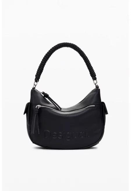 Дамска черна чанта 25SAXPBX