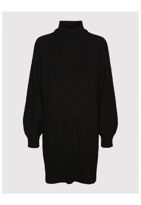Дамска рокля -  300747599 - Акрил - Черен