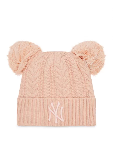 Дамска шапка -  Акрил - Розова