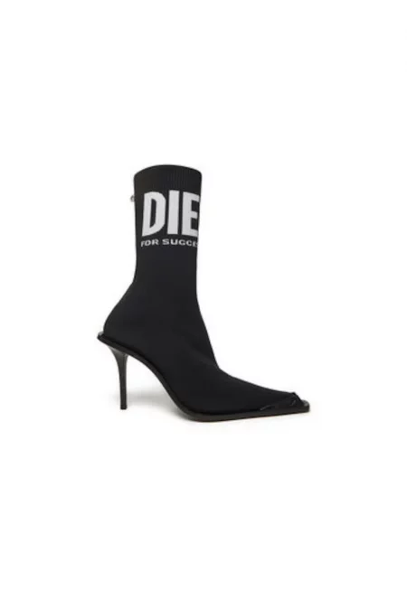 Дамски боти  Y03492P3120 - Текстил - Черен - Черен