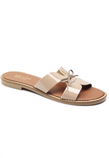 Дамски чехли FIOCCO-таупе