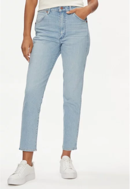 Дамски дънки  303593216 - Памук - Син - Син