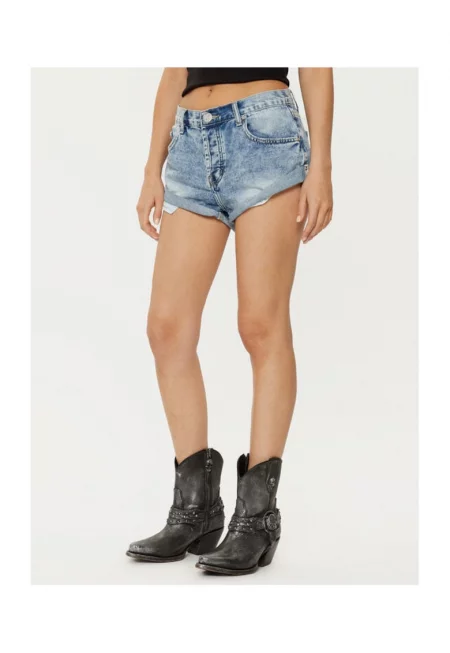 Дамски дънки -  304604522 - Органичен памук - Син - Син