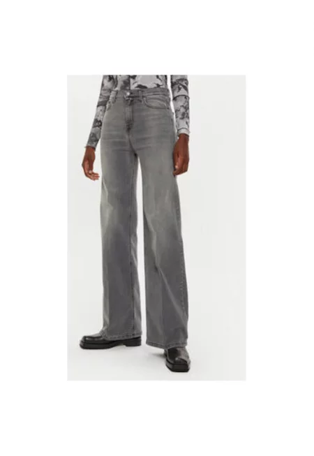 Дамски дънки -  304839399 - Сив - Сив