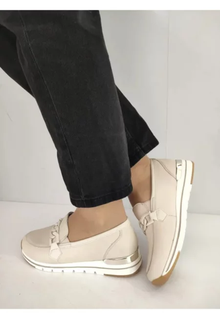 Дамски обувки  R6711-60 - Бежов -