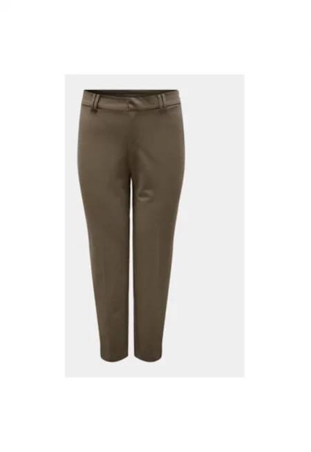 Дамски панталон -  303336103 - Полиестер - Кафяв - Кафяв