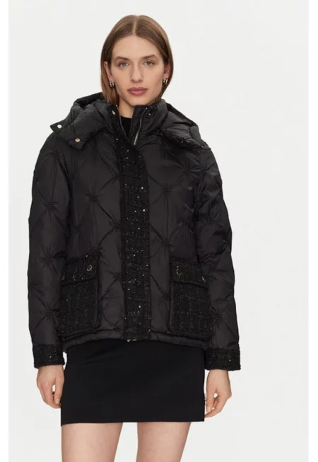 Дамско яке -  304449536 - Найлон/Полиестер - Черно - Черен