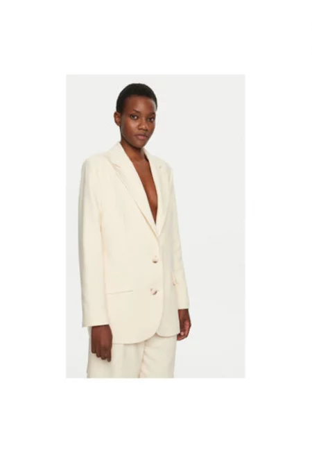 Дамско яке - цвят  303891190 - Вискоза - Бежов