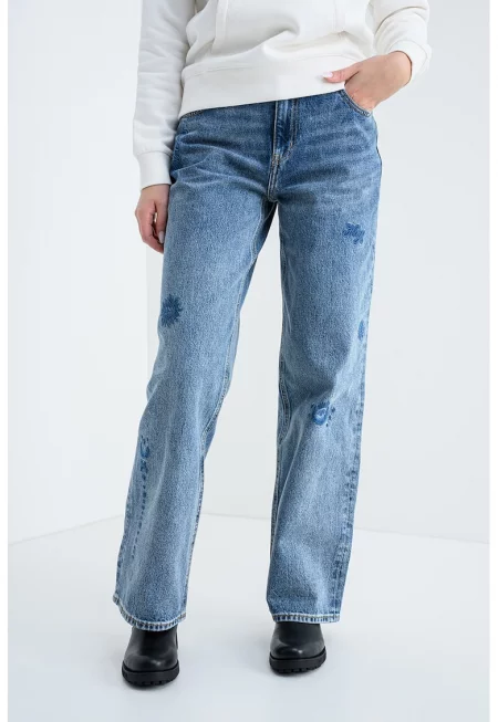 Дънки Gamala с бродерии