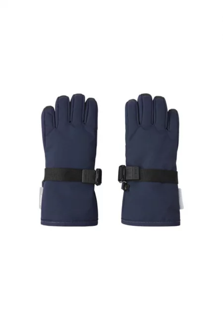 Детски зимни ръкавици  Полиестер - Тъмносин/Черен