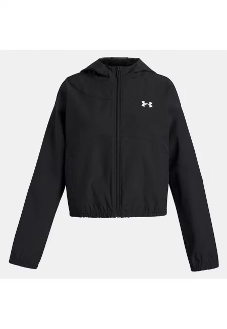Детско яке  pentru fete Under Armour UA Rival Woven HD Jacket-BLK - Черен