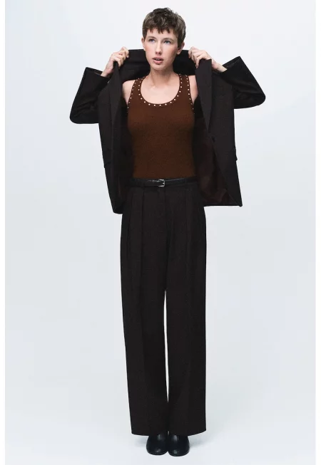 Фино плетен топ