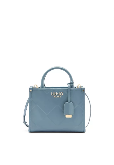 Капитонирана чанта Tote от еко кожа