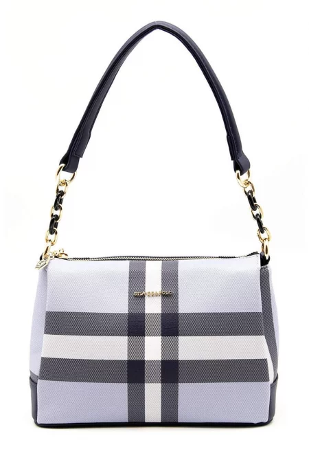 Карирана чанта за рамо