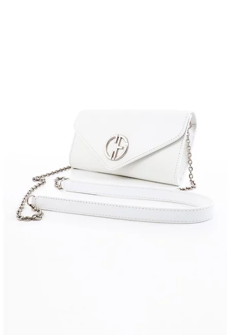 Кожена чанта плик - 10.2 x 19.2 x 3.7 cm