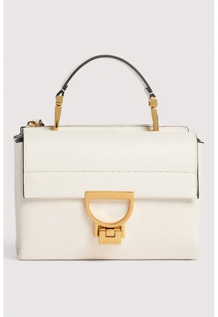 Кожена чанта през рамо Arlettis с две отделения