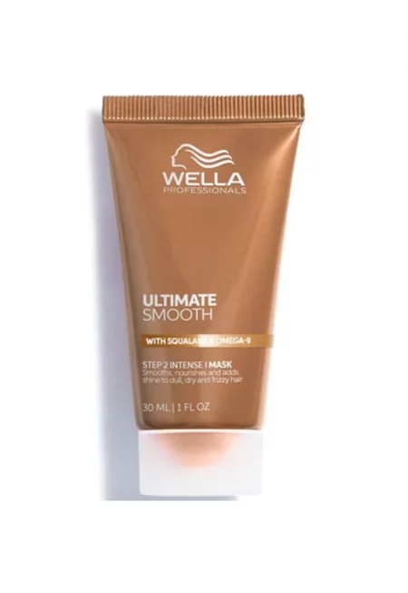 Маска за коса  Ultimate Smooth - Хидратираща - За суха и изтощена коса - Със сквалан и омега 9 - С антистатичен ефект - - 30 мл