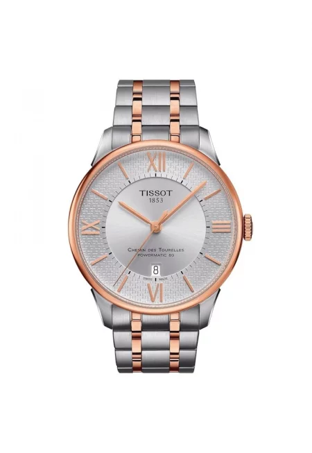 Мъжки часовник  T-Classic Chemin Des Tourelles Powermatic 80 T09940722080 - Аналогов