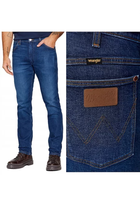 Мъжки дънки  11MWZ - права кройка - сини - Син