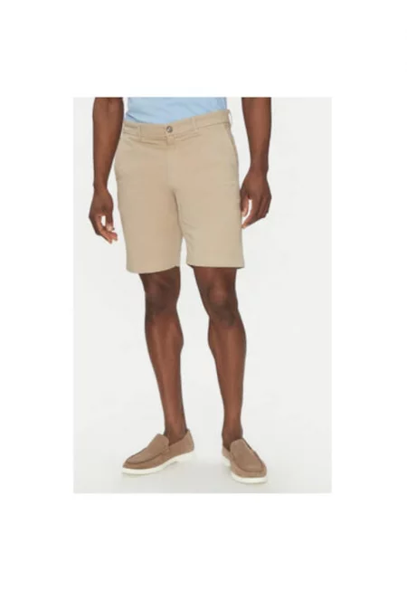Мъжки къси панталони -  305100139 - Памук - Бежов - Бежов