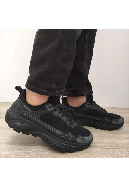 Мъжки спортни обувки  30511 черни - Черно