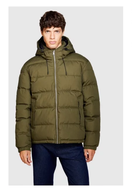 Мъжко яке -  85497 - Полиестер - Зелено