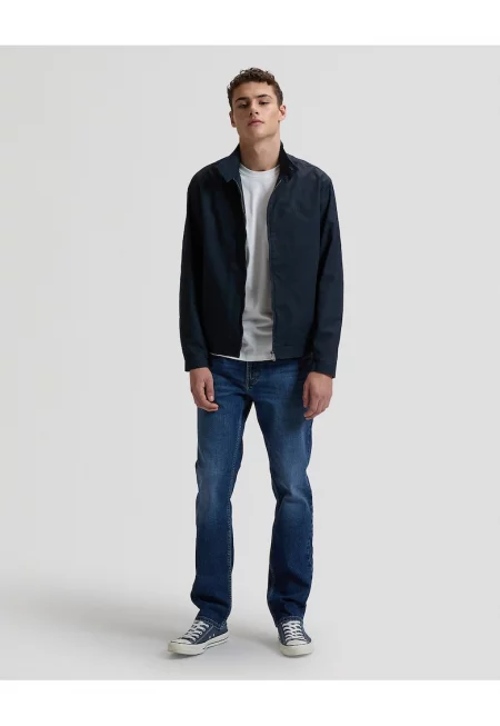 Мъжко яке -  Harrington Classic - Цвят Син - Кройка Regular Fit - Закопчаване Копчета - Брой джобове 2 - Цвят Син - Син