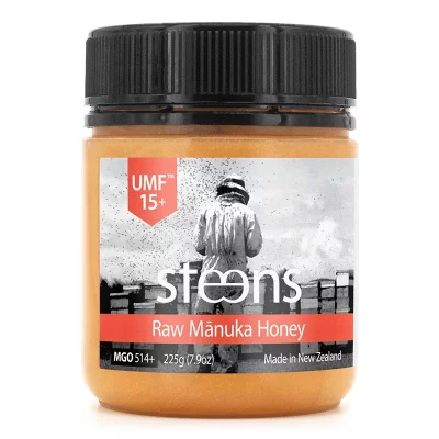 Mонофлорен мед от манука 514+ MGO, 15+ UMF, 225 g - Monofloral Manuka Honig Steɘns