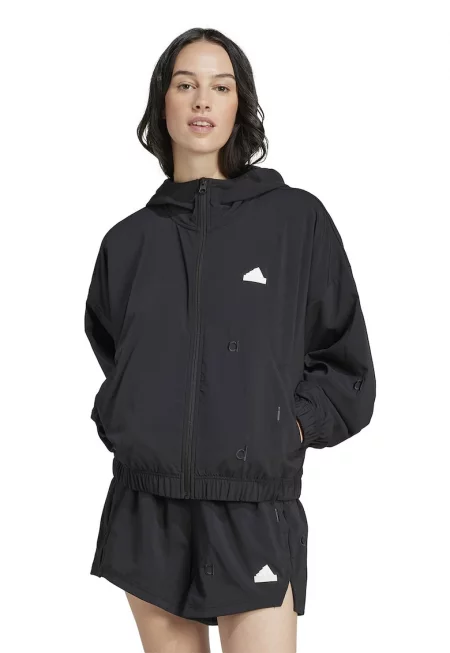 Олекотено яке с качулка