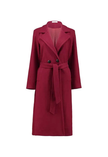 Палто с колан