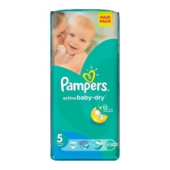 ПАМПЕРС Актив бебе N5 11-18 кг. x 50 броя