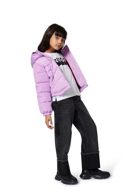 Памучна тениска с контрастно лого