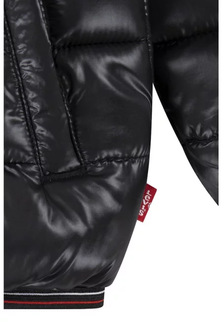 Подплатено зимно яке с качулка