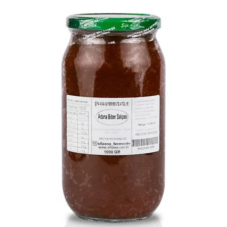 Пюре от червени чушки (бибер салча) от Адана – Богато на фибри, 1000 g