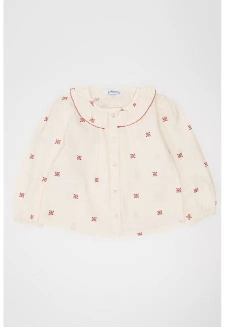 Риза с широка яка