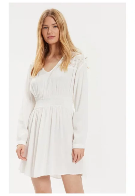 Рокля - Вила - 99730 - Вискоза - Екрю