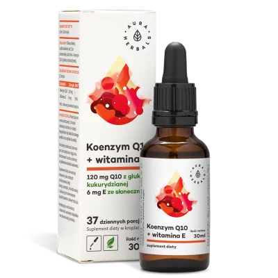 Сърдечно-съдова система - Коензим Q10 + Витамин Е, 30 ml капки