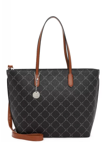 Шопинг чанта от еко кожа с лого