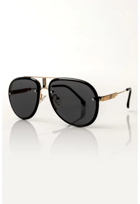 Слънчеви очила Victoria Aviator - Златист/Черен